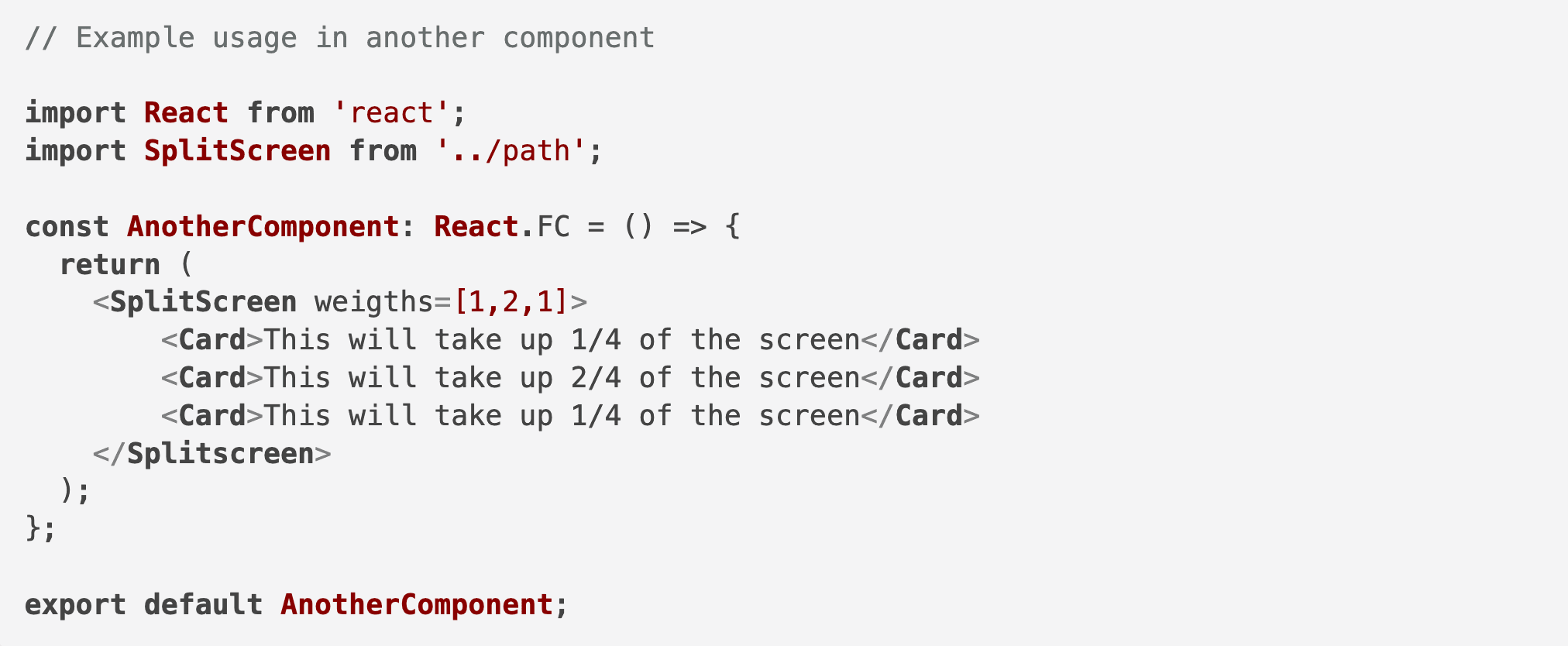 Cover Image for Creating Reusable Layout Components in React with TypeScript